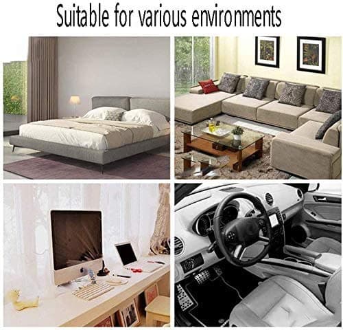 Feather Dusters for Cleaning, Feather Duster Ddzmz Fluffy Natural Genuine Ostrich Feathers and Reusable Wooden Long Handle Large Ostrich Feather Duster Cleaning for Housewife Brown Length 24" 1Pack 9