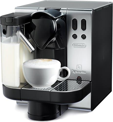 De'Longhi Nespresso Lattissima Single-Serve Espresso Maker, 1 cups, Metalic