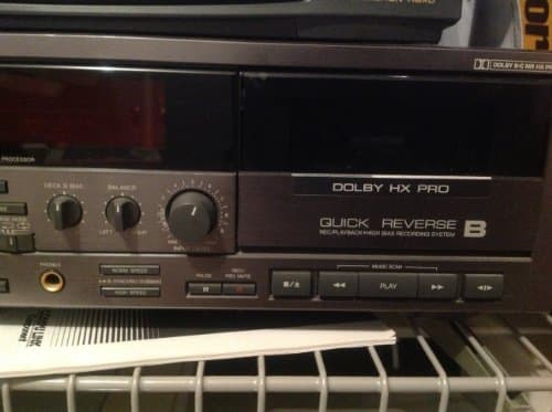 JVC DOUBLE CASSETTE DECK 2