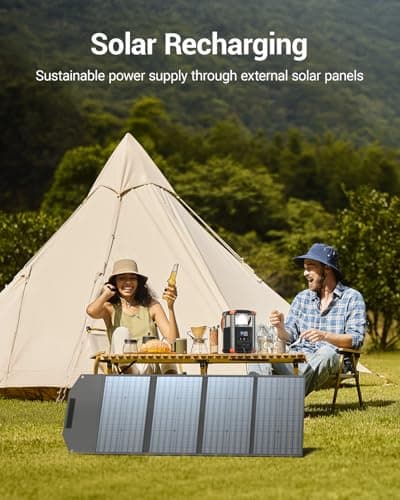 BLAVOR Portable Power Station, 236.8Wh/64,000mAh Outdoor Generator, 100W+65W USB C Two-Way Fast Charging Small Generator, 15W Wireless Power Bank with Camping Lantern for Camping, and Home Emergencies 5