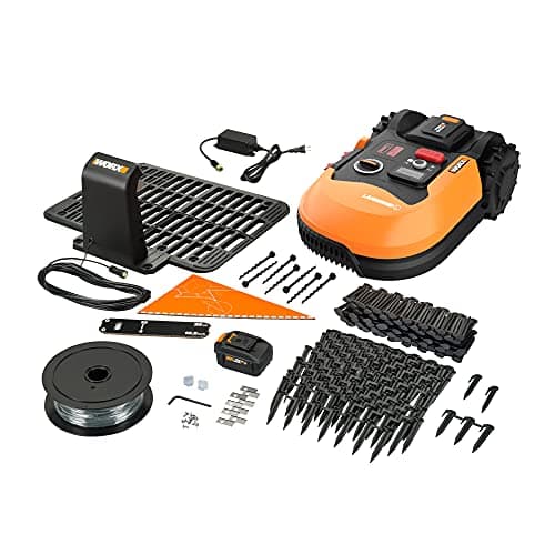 Worx Landroid L 20V 5.0Ah Robotic Lawn Mower 1/2 Acre / 21,780 Sq Ft. Power Share - WR155 (Battery & Charger Included) 10