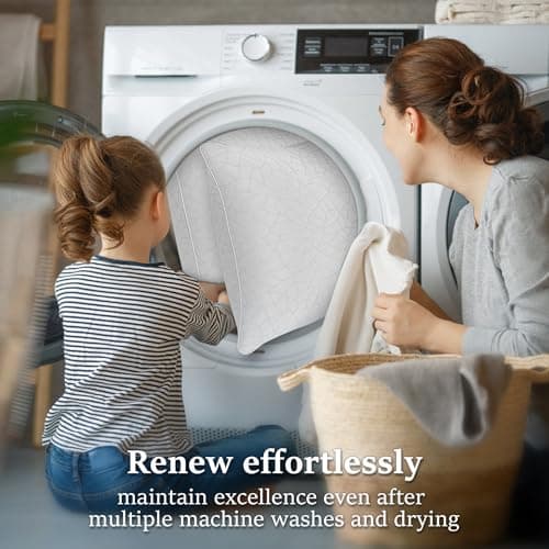 COZSINOOR Bed Pillows Queen Size - Down Alternative Pillows Cooling Set of 2 for Side, Back, and Stomach Sleepers Hotel Quality Fluffy Soft Microfiber Fill Breathable Skin-Friendly 7