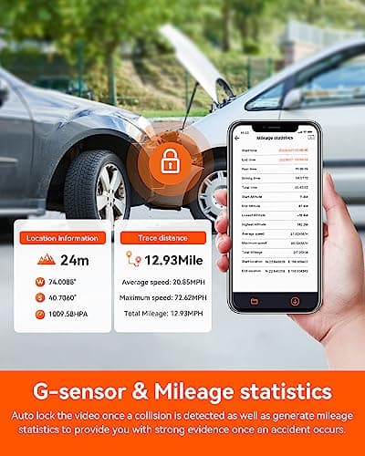 Vantrue N4 Pro 4K 3 Channel Dash Cam, STARVIS 2 IMX678 x PlatePix™ x HDR Night Vision, 4K+1080P+1080P Front Inside and Rear Dash Camera, Voice Control, WiFi, GPS, 24H Parking Mode, Support 512GB Max 7