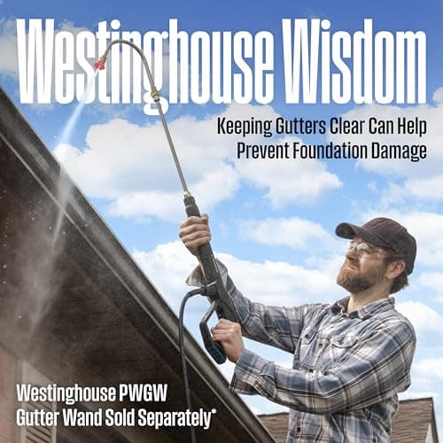 Westinghouse WPX2700 Gas Pressure Washer, 2700 PSI and 2.3 Max GPM, Onboard Soap Tank, Spray Gun and Wand, 5 Nozzle Set, for Cars/Fences/Driveways/Homes/Patios/Furniture 6