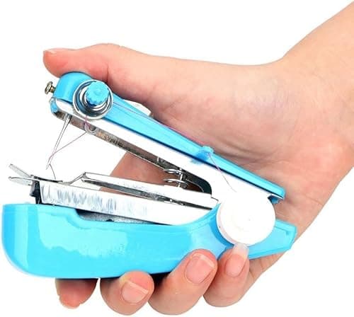 Portable Mini Manual Sewing Machine - Hand Stitcher - Needlework Tool For DIY Crafts, Home & Travel