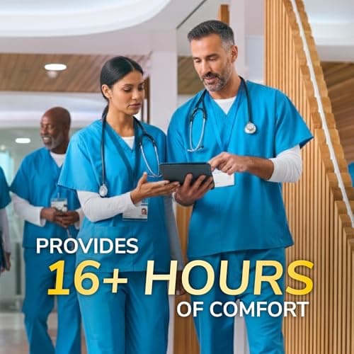 Work All-Day Superior Comfort Insoles (with) Massaging Gel, Women, 1 Pair, Trim to Fit 8