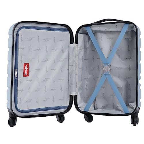 Wrangler Hardside Spinner Luggage, Blue Heaven, Carry-On 20-Inch 8
