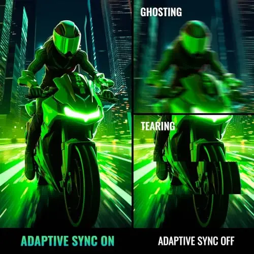 SANSUI Gaming Monitor 27 inch 165Hz 1ms PC Gaming Computer Monitor -FHD 1080P丨AMD FreeSync丨2 x HDMI 2.0丨1 x Display Port 1.4丨IPS丨Blacklevel Adjust丨VESA Compatible,Black (ES-G27F2) 6