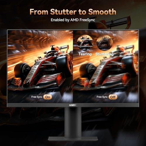 27 Inch Computer Monitor - Fast IPS 2K QHD 2560 x 1440 Desktop Monitor 100Hz FreeSync 100% sRGB TÜV Eye Care PC Gaming Screen Support Vesa Height/Tilt/Swivel/Pivot for Office Work (HDMI 2.0 & DP1.4) 7