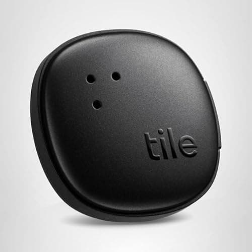 Life360 Tile Sticker - Small Bluetooth Tracker, Remote Finder and Item Locator for Bikes, Glasses and More. Both iOS and Android Compatible. Phone Finder. 1-Pack (Black) 9