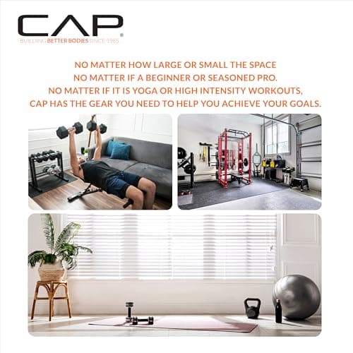 CAP 12.5 lb Pair ADJUSTABELL Adjustable Dumbbell with Contoured Full Rotation Handle, Honeycomb Design, Chrome 7
