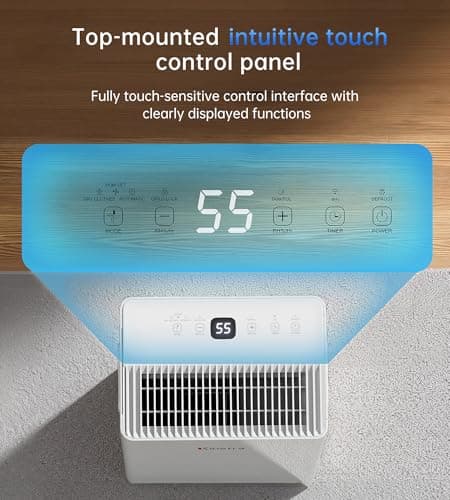 1500 Sq. Ft Dehumidifiers for Home, 30 Pints dehumidifier for Basement with drain hose,Smart APP control, 1.6L Tank,24H Timer,Intelligent Humidity Control,Ideal for Bedroom,Bathroom & RV 4