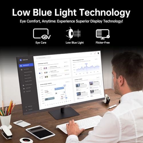 KTC 32 Inch 2K 120Hz Computer Monitor, IPS QHD 2560 x 1440p Monitor with Ultra-Thin Bezels, HDR10, Adaptive Sync, HDMI/Display Ports, Tilt Adjustable, Eyecare, Ideal for Office and Casual Gaming 6