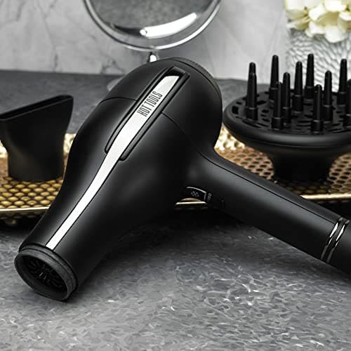 HOT TOOLS Pro Artist Black Gold Hair Dryer - Fast Drying with Even Heating for Less Damage and Dual Voltage, Travel Hair Dryer - 2000 Watts 5