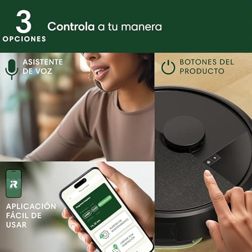 iRobot Roomba 105 Combo Robot Vacuum & Mop - Easy to use, Intense Power-Lifting Suction, LiDAR Navigation, Multiple Cleaning Modes, Avoids Mopping Carpets, Self-Charging 8