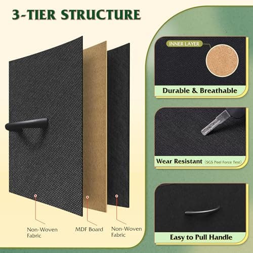 WLIVE Black Dresser TV Stand for 45, 50, 55 inch TV, Entertainment Center with LED Lights & Charging Station, Chest of drawers with 9 Fabric Drawers and Open Shelves for Living Room, Hallway, Wood Top 8