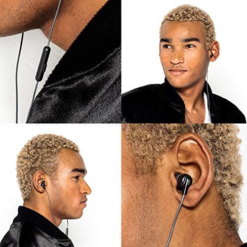 Skullcandy Ink’d+ Wired Earbuds with 3.5mm AUX Plug, Noise Isolating Fit, in-Line Microphone Call and Track Control, Ear Gel Sizes Included for Custom Fit, Convenient for Travel - Black 6