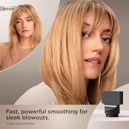 Shark SpeedStyle Pro Professional Performance High-Velocity Hair Dryer System with Scalp Shield and IQ Speed Styling & Drying Suite, Straight and Wavy Hair, Lightweight, Ionic, No Heat Damage, HD731 9