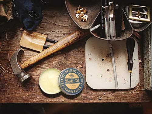 SALTY FISH Mink Oil for Leather Boots, Leather Conditioner and Cleaner 3.52oz-Waterproof Soften and Restore Shoes,Saddles,Jackets,Purses,Gloves and Vinyl 6