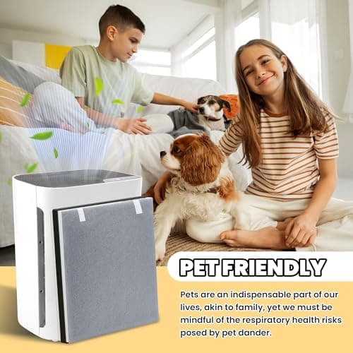 Vital 100 Replacement Filter for LEVOIT Air Purifier, 3-in-1 Pre, H13 High-Efficiency Activated Carbon Filtration System, Replace Part # Vital 100-RF, Pack of 2, By Improvedhand 5