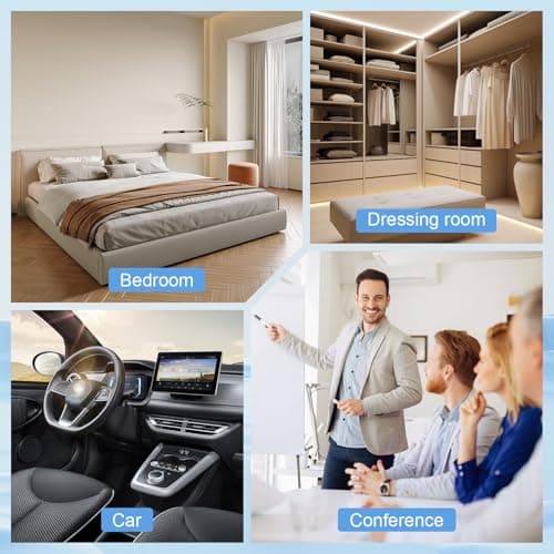 Aleanu Hidden Camera Detector, 2025 Hidden Bug and Device GPS Detector for Trave, Hotels, Home, Office, 6 Levels Sensitivity 5