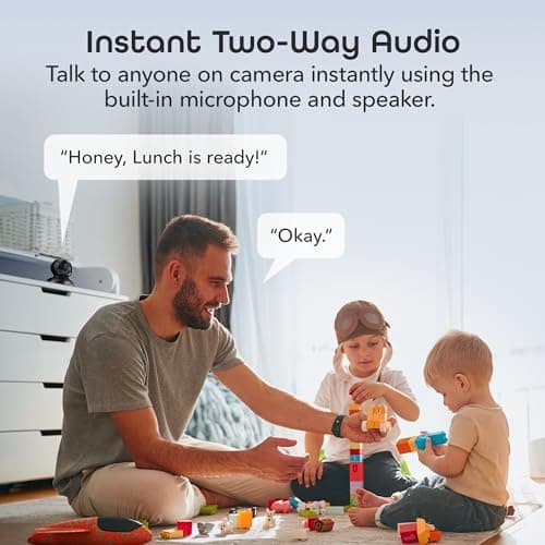 Geeni Sentinel 1080p Security Camera, 24/7 Live Streaming, Pan/Tilt/Zoom, Motion Detection, Night Vision, Two-Way Audio, Alexa & Google Assistant 8