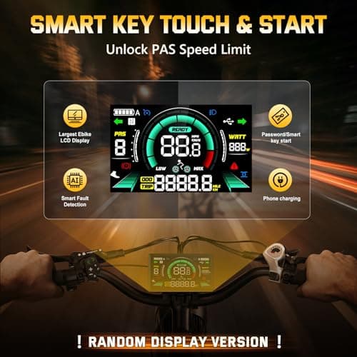 FREESKY Electric Bike for Adults with 1600W Power Motor, Full Suspension Ebikes up to 35MPH & 105Miles Max Range, 48V 25AH Removable Battery, 27" Fat Tire, Step-Thru E-Bike for Women/Men 9