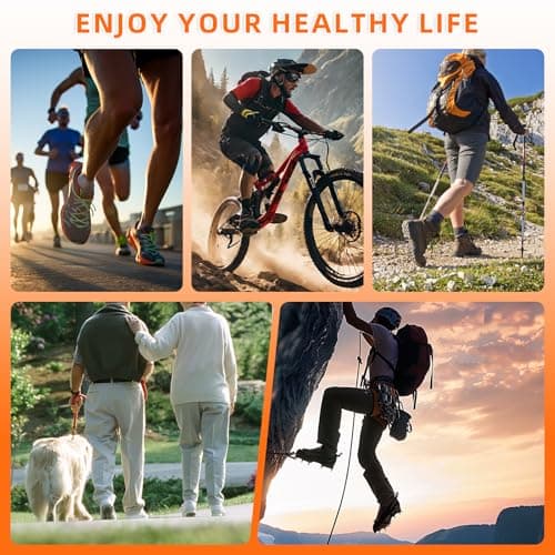 Steppers Insoles for Men & Women, 4D Memory Foam Cloud Footstr Insoles with Arch Support, Comfortable & Breathable Massage Shoe Inserts for Foot Pain & Fatigue (Black, US M 7-11/W 8.5-13.5) 7