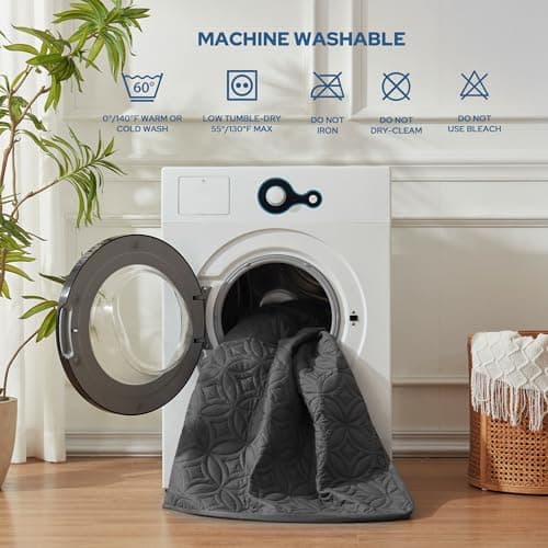 BEDLORE 2 Pack Waterproof Mattress Protector, Twin XL Size Mattress Pad with Deep Pocket 6"-15" Depth, Soft Breathable Bed Mattress Cover for Bedroom, College Dorm (Gray) 5