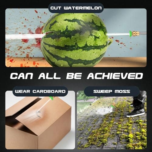 Commercial 4200PSI 4GPM 212CC Gas Pressure Washer, 7.0 HP Professional Gas Power Washer with 5 Nozzles 25FT Hose Foam Bottle for Car Fence Driveway Yard (EPA/CARB/ETL Compliant), Black 7