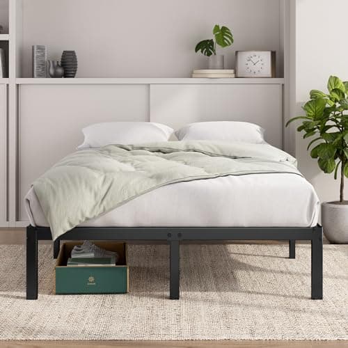Zinus 14 Inch Elias Metal Platform Bed Frame, Steel Support, No Box Spring Needed, Easy Assembly, Queen 11