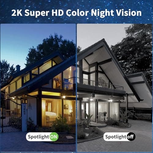 Xega 4G LTE Cellular Security Camera Outdoor Solar Camera Wireless Built-in SIM Card, 2K HD Color Night Vision PTZ 360° View, Smart PIR Motion Detection, 2-Way Talk, No WiFi, IP66 6