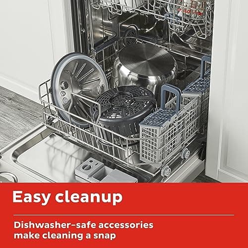 Instant Pot 6.5 Quart Duo Crisp Ultimate Lid with WIFI, 13-in-1 Air Fryer and Pressure Cooker Combo, Sauté, Slow Cook, Bake, Steam, Warm, Roast, Dehydrate, Sous Vide, & More, Includes App with Recipes 6