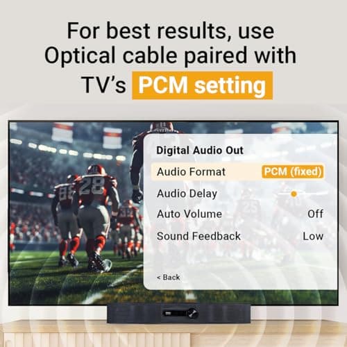 Mirai Speaker Dialogue Enhancing TV Soundbar with Patented Hearing Technology - Designed for Hard of Hearing, Elderly and Family 8