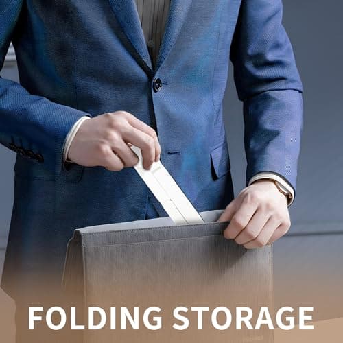 Caeithyo Portable Monitor Stand & Tablet Stand Holder- Adjustable, Foldable, Light-Weight, Compatible with 7 to 10.2 Inches Most Tablets, Kindle Fire and Smart Phones 7