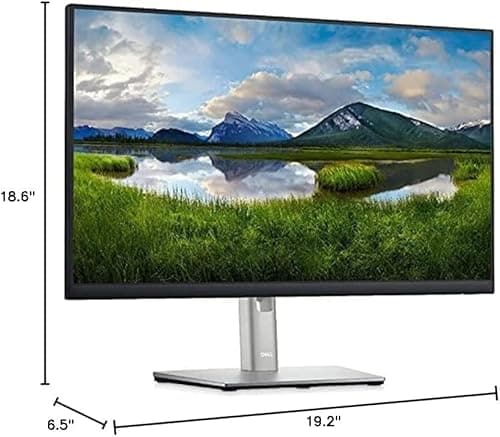 Dell P2225H 22" Full HD IPS Monitor – 1080p, 16:9, DisplayPort & USB 3.0 Cables – Latest Model – Boomph's Comprehensive Ultimate Performance Cloth Solution for Your Workspace 10