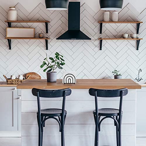 Blue Donuts Classic Arc Collection Napkin Holder – Napkin Holders for Tables, Farmhouse Napkins Holder, Dining Table Napkin Holders for Kitchen, Black 7