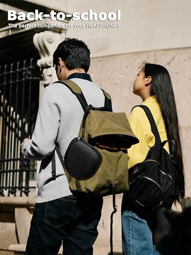 Ginsco New Hard Case Compatible with Beats Solo 4/3/Studio Pro/Studio 3 Bluetooth Headphones, with Soundcore/BERIBES/TOZO/KVIDIO/SNOY MDR7506/ATH M30X/Marshall Major V, Travel Carrying Headphone Case 9