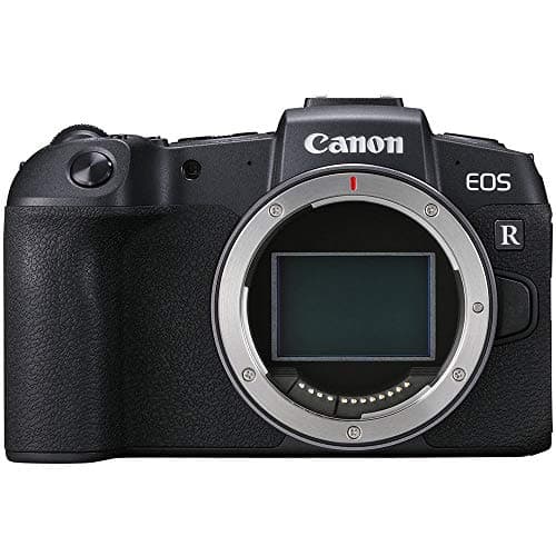 Canon EOS RP Full Frame Mirrorless Vlogging Portable Digital Camera with 26.2MP, CMOS Sensor, Wi-Fi, Bluetooth, 4K Video Recording and 3.0" Vari-Angle Touch LCD Screen, Body, Black