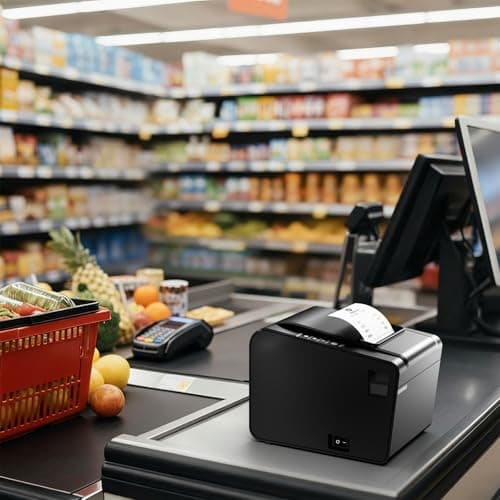 Rongta POS Printer, 80mm USB Thermal Receipt Printer, Restaurant Kitchen Printer with Auto Cutter Support Cash Drawer,USB Serial Ethernet Interface for Windows/Mac/Linux,Do Not Square (RP326) 6