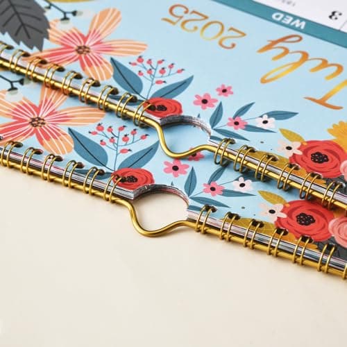 2026 Calendar - 2026 Wall Calendar, Jul. 2025 - Dec. 2026, 12" x 17", 18 Months Wall Calendar 2026 with Premium Paper, Strong Twin-Wire Binding, Perfect for Home & Office Planning - Floral 5