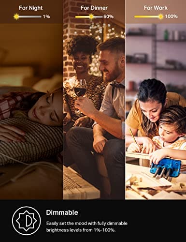 Kasa Smart Motion Sensor Switch, Dimmer Light Switch, Single Pole, Needs Neutral Wire, 2.4GHz Wi-Fi, Compatible with Alexa & Google Assistant, UL Certified, No Hub Required(ES20M) White 1-Pack 6