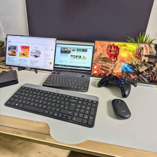 Kado Tablet Stand for Portable Monitor, Adjustable Tablet Holder Foldable, iPad Accessories for Office Compatible with Kindle, Switch, Surface Pro, iPad Pro/Air/Mini, iPhone Pro/Max/Plus 7