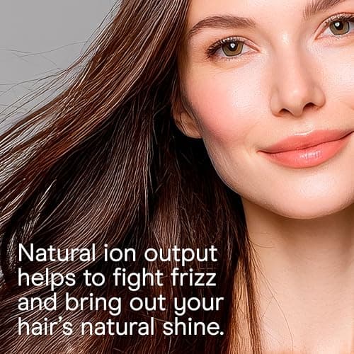 Conair Double Ceramic Travel Dryer with Concentrator & Folding Handle, 1875W Travel Blow Dryer with Smart Voltage Technology, Ionic Conditioning Fights Frizz, 3 Heat & 2 Speed Settings, White 6