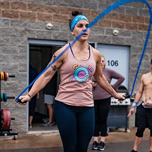 Elite Jumps Muay Thai 2.0 Weighted Jump Rope - Designed for High-Intensity Training, Muay Thai, & MMA Workouts - Heavy 1.3lb PVC Jump Ropes for Fitness 8