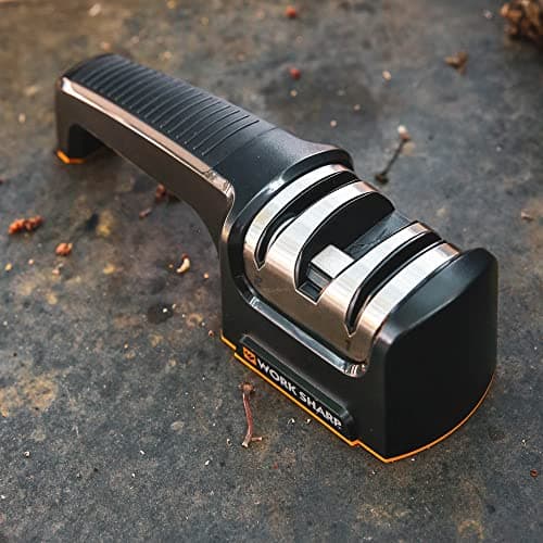 Work Sharp Pull Through Kitchen Knife Sharpener - Compact - Chef, Scissor, Paring, & Serrated Knives 3