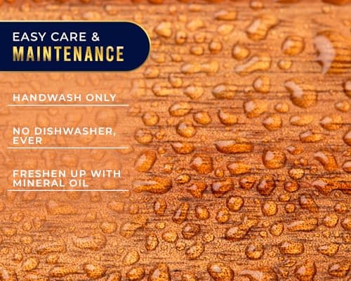 7-Piece Acacia Wood Tray Set, Varied Sizes – Elegant Serving Collection for Parties & Entertainment - Platters, Snacks, Nuts, Patio, Ottoman, Dinner or Coffee Table or Personal Organization 5