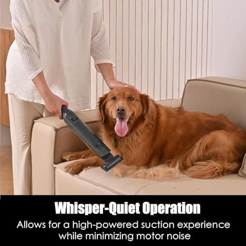 PROMOMO Handheld Vacuum Cordless, Lightweight 1.4lb with Powerful Suction, Charging Dock, Single Touch Empty and Detachable Dust Cup, Portable Mini Car Vac for Home Office and Pet Hair 7