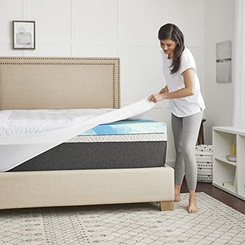 SealyChill 4" Memory Foam Mattress Topper, Twin XL 5