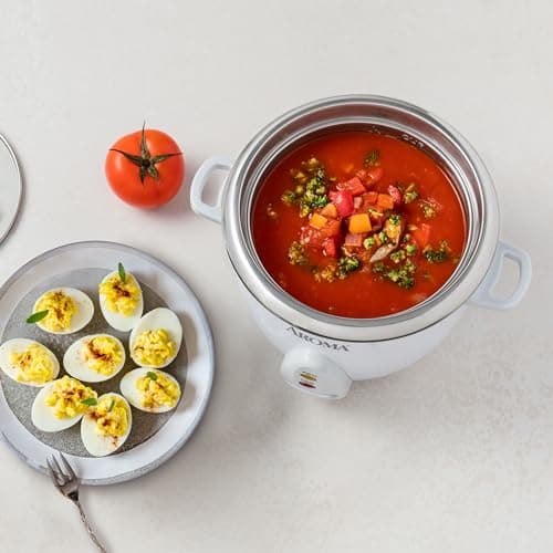 Aroma Housewares Select Stainless Rice Cooker & Warmer with Uncoated Inner Pot, 14-Cup(cooked) / 3Qt, ARC-757SG 6